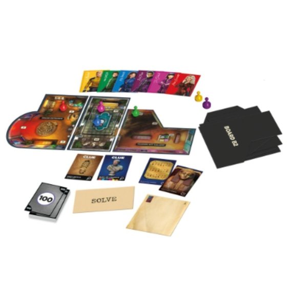 New Sealed Clue Robbery at the Museum Escape Room Board Game Ages 10+ - Picture 3 of 6